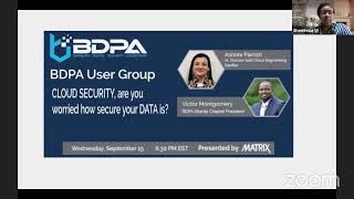BDPA ATLANTA - Cloud transformation series – part 2!