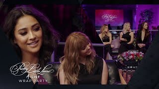 Pretty Little Liars | Behind The Scenes of A-List Wrap Party | Troian, Lucy, Shay, Ashley & Sasha