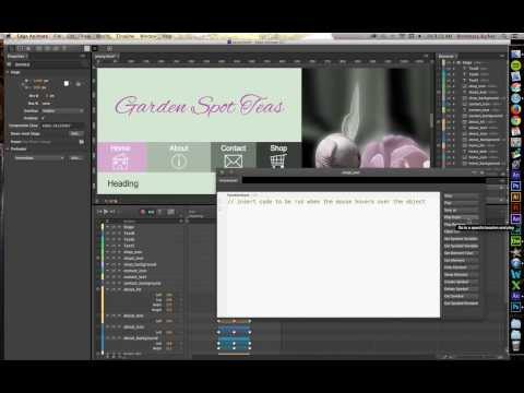 Attaching and Removing Code in Edge Animate