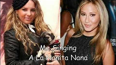 Me Singing 'A La Nanita Nana' from Cheetah Girls 2