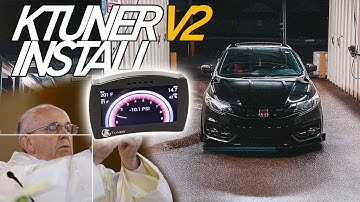 KTUNER V2 Install - 9TH Gen Civic Si