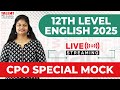 CPO EXAM SPECIAL ENGLISH MOCK | IMPORTANT QUESTIONS | WOMEN CIVIL POLICE OFFICER EXAM | LIVE CLASS