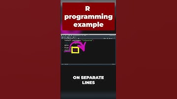 R programming for beginners