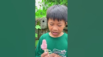 SANS Tham Ăn Kẹo Dẻo, Kẹo Mắt Và Người Bạn Tốt Bụng | Funny video eat candy #shorts