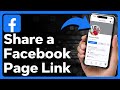 How To Share Facebook Page Link 