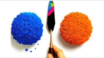 Guess The Final Color🎨Mixing Color With Powder,Acrylic|Satisfying video|Colormixing|ASMR|Art