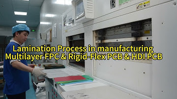 Lamination Process in manufacturing Multi-layer FPC & Rigid-Flex PCB