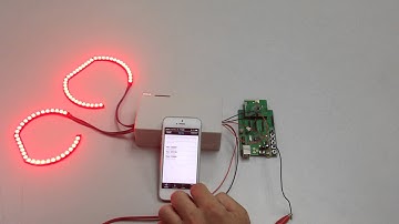 Bluetooth 4.0 control LED RGB for IOS