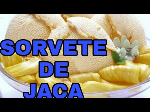 como fazer sorvete de jaca receita fácil e gostosa