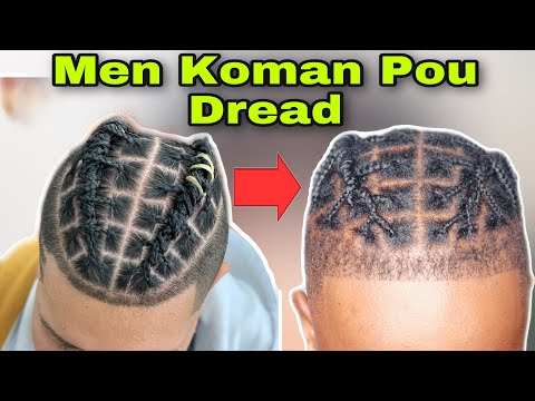 Men koman nou ka penyen fotadi nou dread (gason)