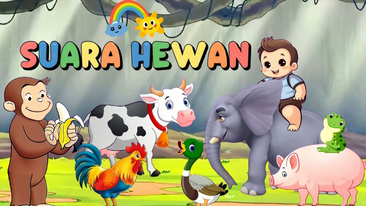 Suara Hewan - Lagu anak Indonesia Balita Viral - Lagu anak terbaru