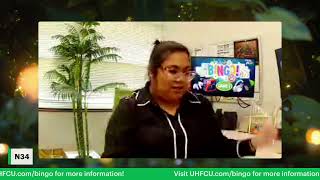 UHFCU Virtual BINGO: Game 1 - Day 1