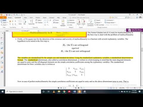 Perfect multicollinearity image