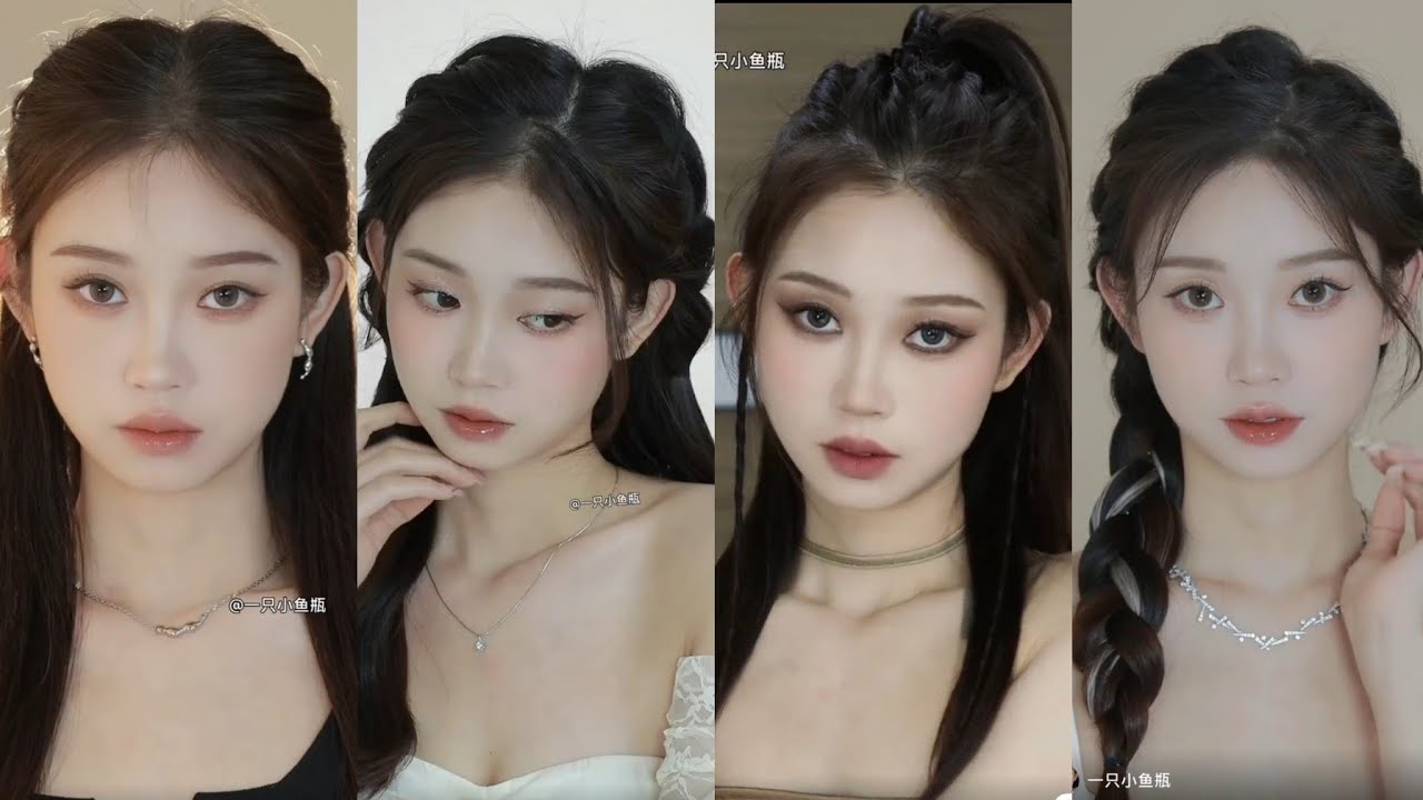 Back to school hairstyle and Korean Hairstyles Tutorial for Cute Girls   YouTube