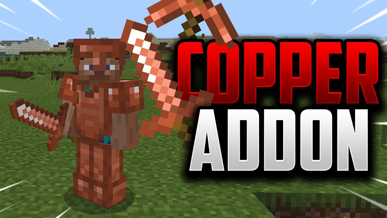 Was Kann Man Aus Kupfer Machen Minecraft Minecraft Kupfer Rüstung und Werkzeug Mod | 1.17+ | Minecraft Bedrock