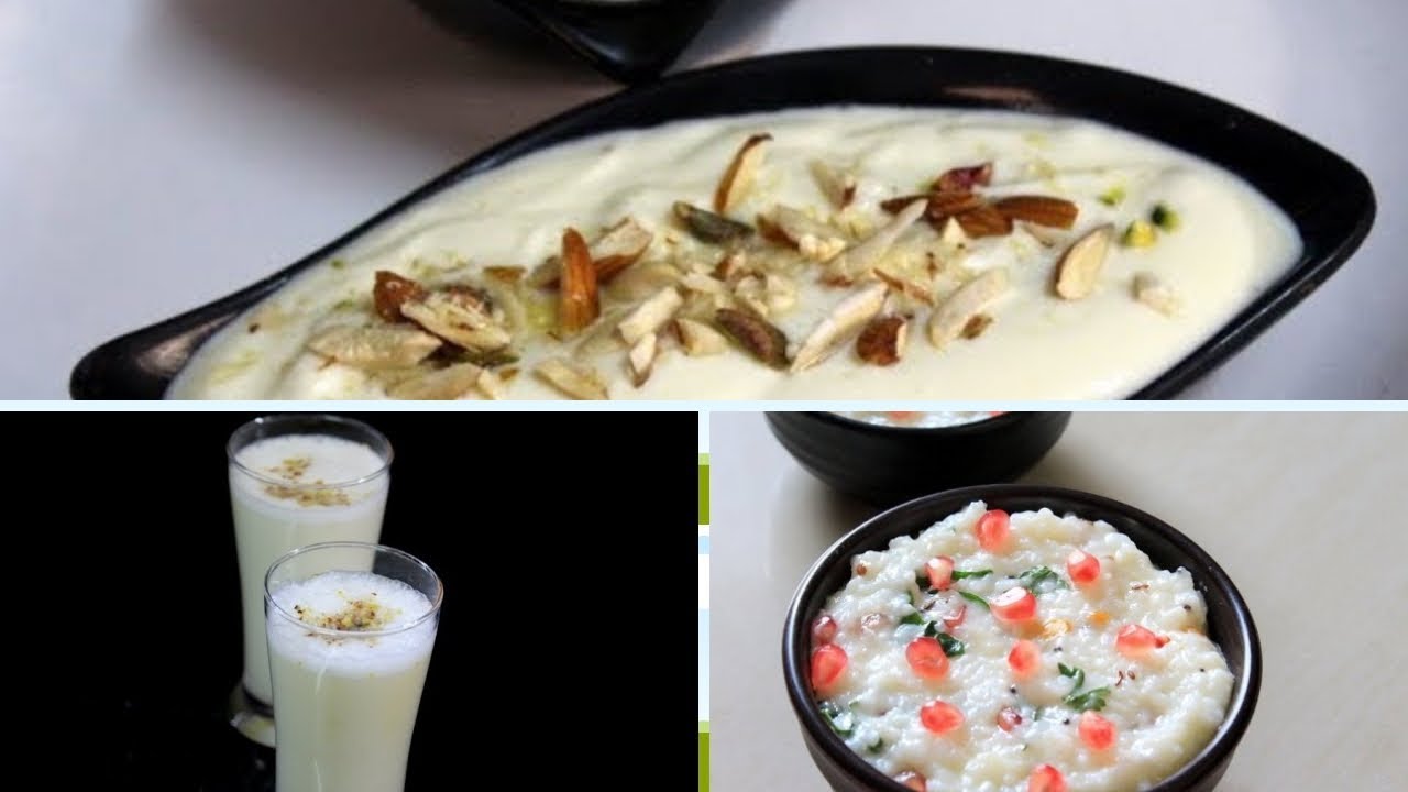 dahi recipes - curd recipes - quick summer foods for kids | Yummy Indian Kitchen