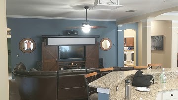 Home Theater Automation (Custom Projector Lift)