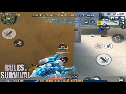 SOLO VS FIRETEAM | CHICKEN DINNER - Rules Of Survival (Tagalog)