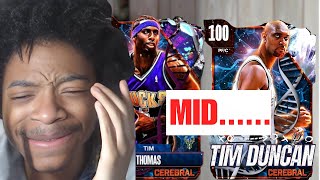 100 OVERALL TIM DUNCAN COMING NBA2k24 MYTEAM! UNDERWELMING AND NO INVINCIBLE???
