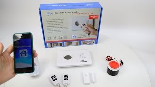 Sistem de alarma wireless PNI SafeHouse PG300 comunicator GSM 2G