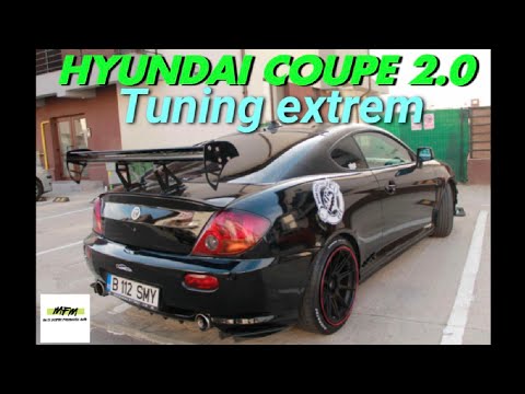 HYUNDAI Coupe 2.0 / TUNING EXTREM / Masina RAR intalnita in Romania