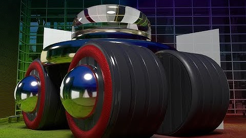 Space car 3D Art with Adobe Dimensions