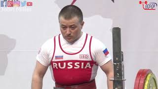 Sergey Fedosienko - 1st Place 635kg Total - 59kg Class 2019 IPF Classic Worlds