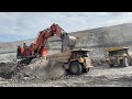 Hitachi 2600 mining excavation  coal mining project  miningstory