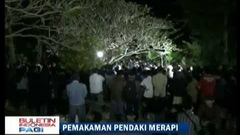Jenazah Eri Yunanto, Pendaki Yang Jatuh Ke Kawah Merapi, Dimakamkan - BIP 20/05