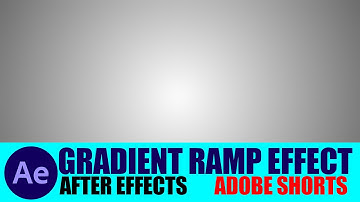 Gradient Ramp Effect || After Effects || Adobe Shorts
