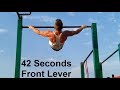 Front Lever Master - Michal Urbanik (42 Seconds Front Lever)