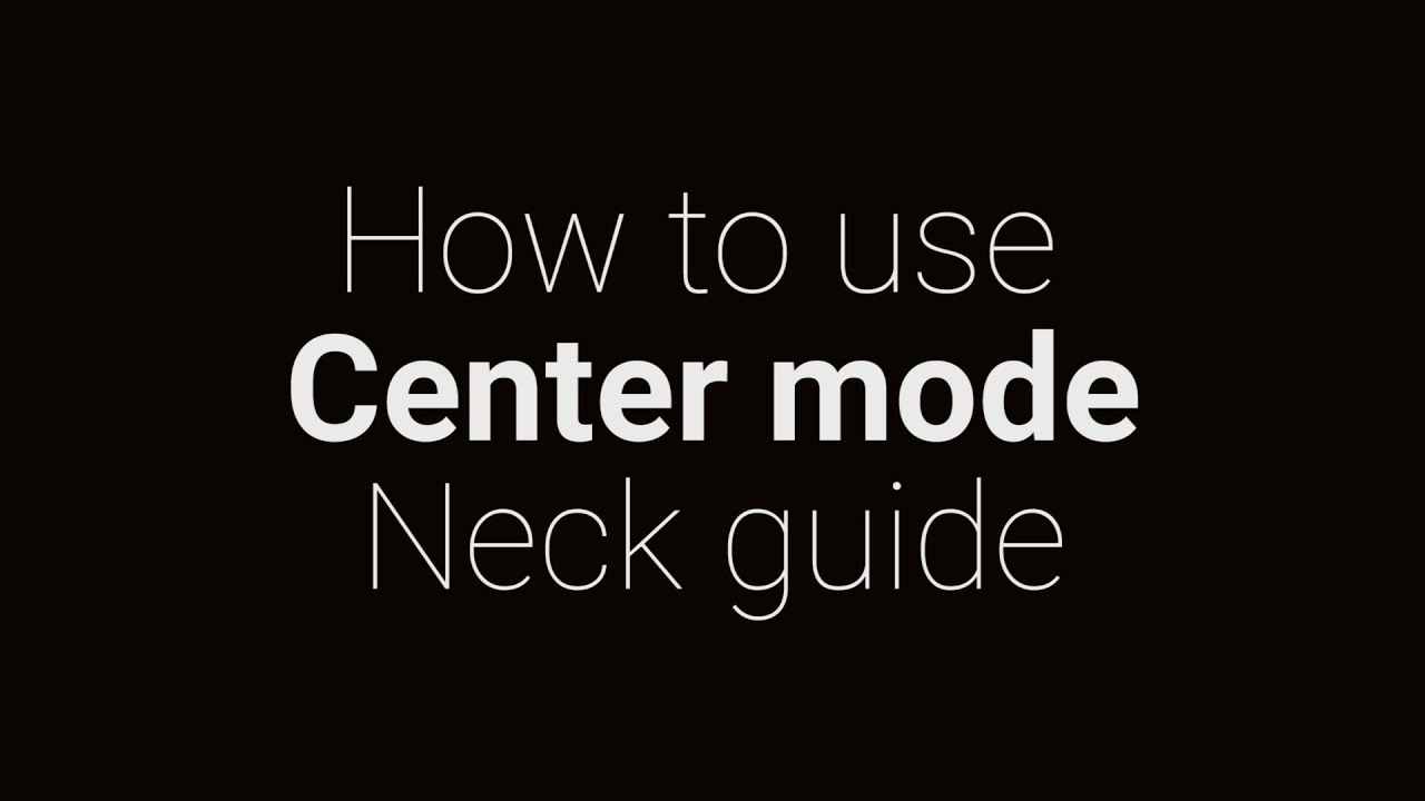 [Tutorial] How to wear FITT360 in center mode - YouTube
