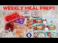 FULL MEAL PREP | CHOCOLATE CHIP PB OVERNIGHT OATS | CHICKEN RANCH BLT WRAPS | DIY DINNER KITS