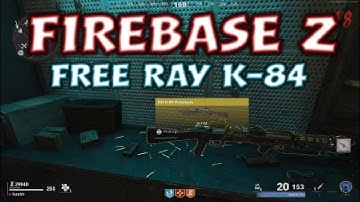 Cold War Zombies Firebase Z Free Rai K-84 Guide, PLEASE READ DESCRIPTION FIRST.