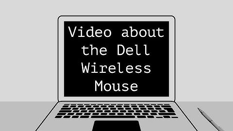 Video about the Dell Wireless Mouse ( Link in discription)