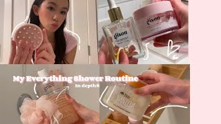 My In depth Everything Shower Routine | Haircare  Skincare  Tips  || Vixctoria