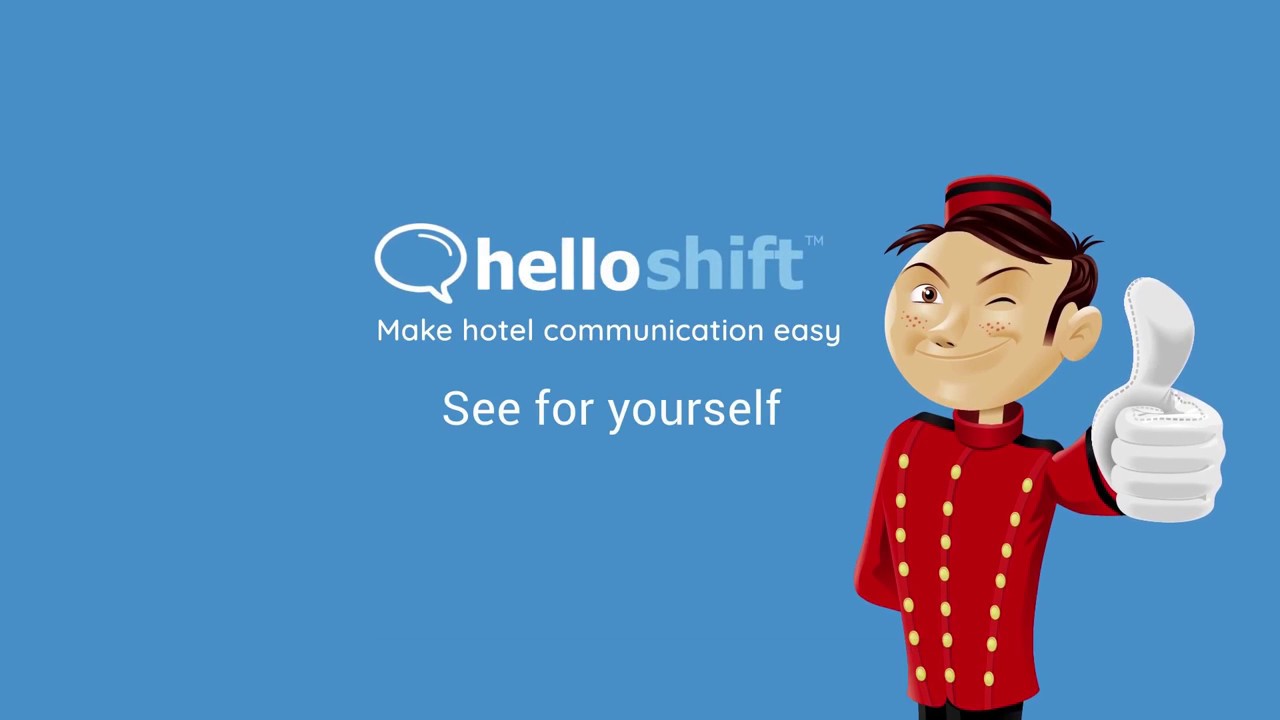 HelloShift - Modern Messaging for Hotels - YouTube