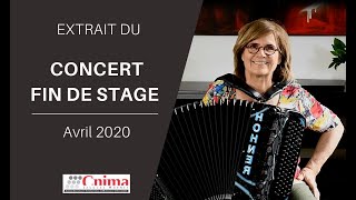 Extrait du Concert de Fin de stage d'avril 2020 - Interprétation de Mireille