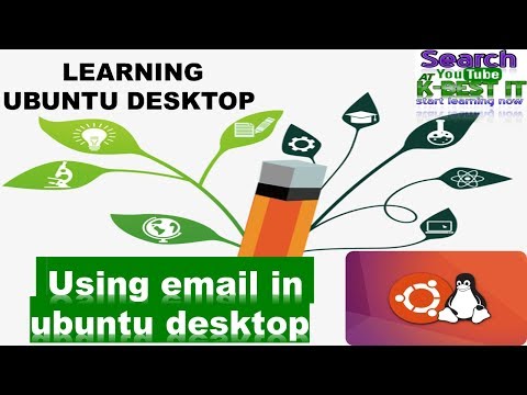 Using email in ubuntu desktop