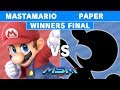 MSM 177 - Paper (Mr. Game & Watch) vs Mastamario (Mario) Winners Final - Smash Ultimate