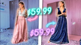 Me pruebo VESTIDOS de PROM/GALA MUY BARATOS de TIENDA CHINA | Matu Garcés