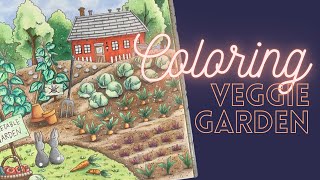 Color Along - Veggie Garden from Eiry&#39;s Romantic Country