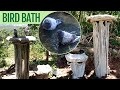 DIY Bird Bath and Drinker for Pigeon