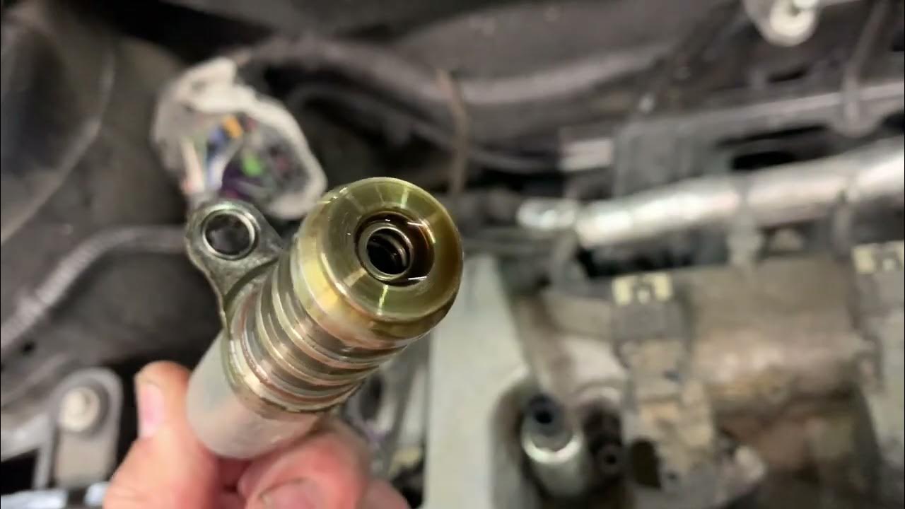 2017 GMC Terrain Camshaft actuator solenoids replacement - YouTube