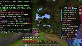 I caught yF3arless hacking! | FALLENTECH SKYBLOCK