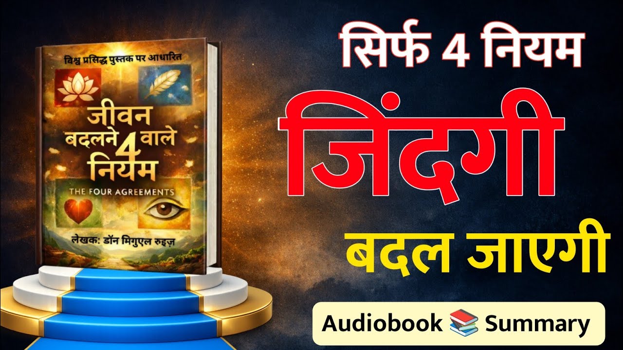 जीवन बदलने वाले 4 नियम | The Four Agreements Book Summary | Powerful Motivational Audiobook