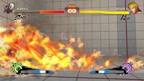 Best Ken Combo in SSF4 AE V. 2012 Ken Ultra 2 Combo Setup