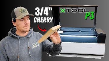 xTool beweert dat de NIEUWE P3 in één keer 3/4 inch hardhout kan zagen... We zullen zien