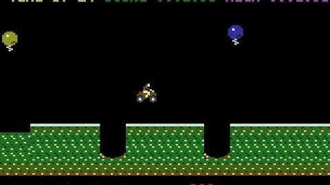 RoePipi plays Kikstart (Commodore 16, YAPE emulator)