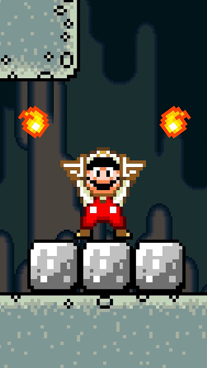 Mario's Fire Flower  #mario #animation #shorts